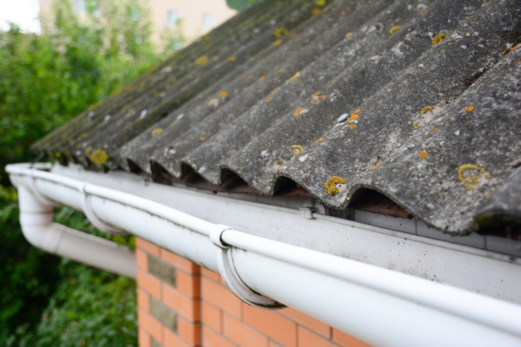 Asbestos roofing.