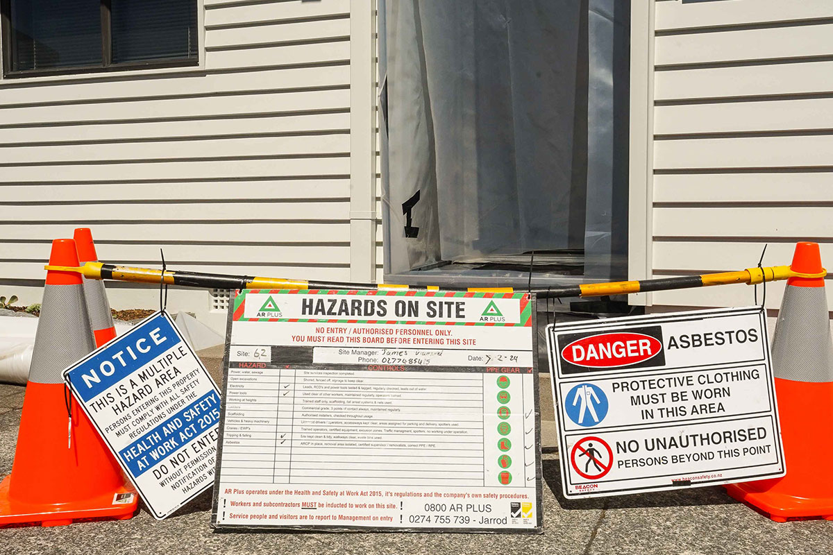 asbestos ceiling removal - industries at risk